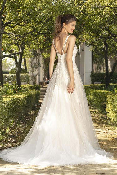 suknia ślubna KA-20055T tył