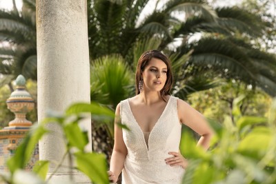 suknia ślubna LO-234TR zbliżenie