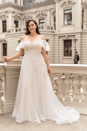 suknia ślubna LO-319T przód