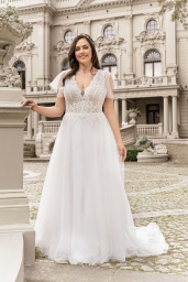 suknia ślubna LO-325T przód