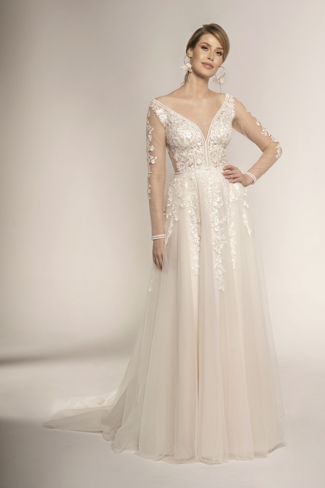 Suknia ślubna TO-1405T Agnes