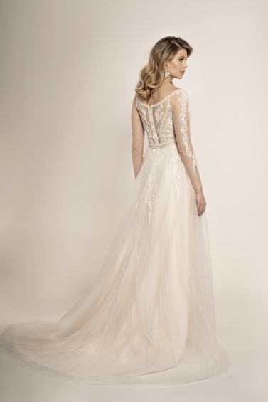 suknia ślubna TO-1406T tył