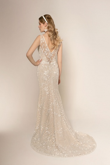 suknia ślubna TO-1571T tył